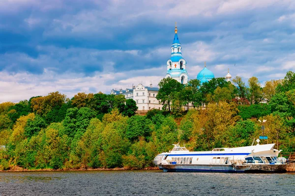 Valaam Monastery in Karelia in Russia on Lagoda Lake — Stock Image Valaam Monastery Karelia Russia Lagoda Lake Royalty Free Stock Images