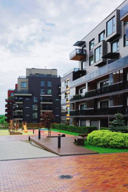 Avrupa konut dörtte. İle açık hava tesisleri.