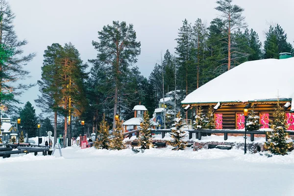 Rovaniemi Finland Maart 2017 Santa Claus Kantoor Santa Village Met — Stockfoto