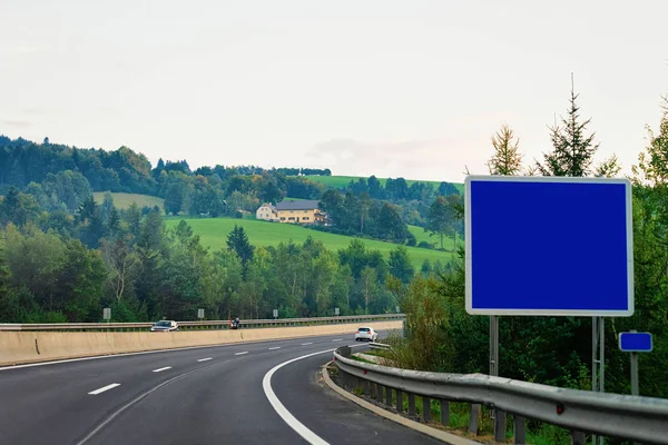 Malerische Landschaft Und Die Straße Von Slowenien Hintergrund Julianische Alpen — Stockfoto
