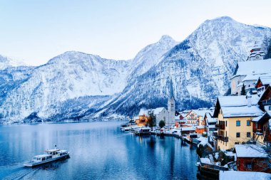 Avusturya Avrupa Salzburg'da Hallstatt