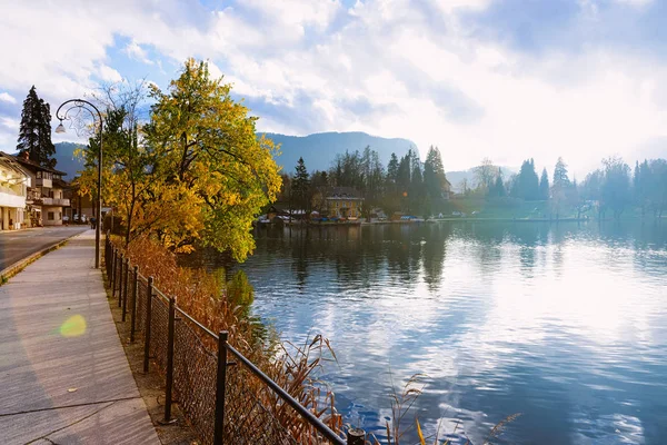 斯洛文尼亚布莱德湖的美丽景观 — 图库照片
