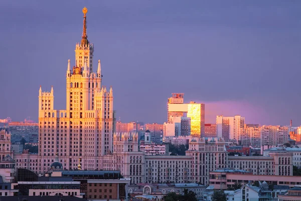 Rysslands utrikesministerium, huvudbyggnad i Moskva — Stockfoto