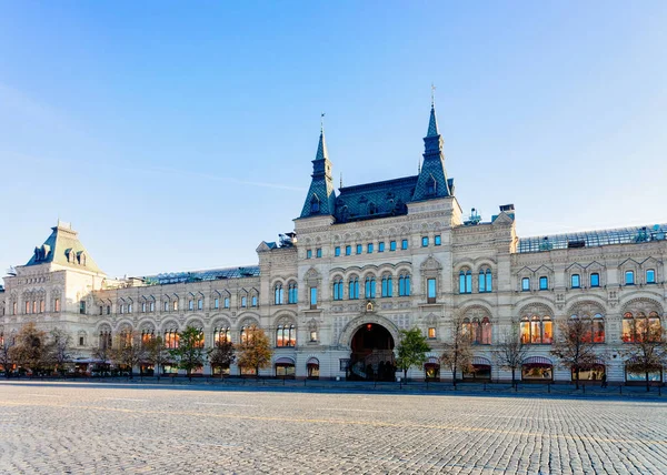 Gum department store on Red Square in Moscow — Stock Photo, Image