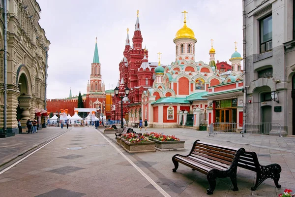 Catedral de Kazán Museo Histórico Estatal Plaza Roja Kremlin Moscú — Foto de Stock