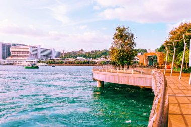 Singapur Cruise Center Sentosa Boardwalk Sentosa Adası lider