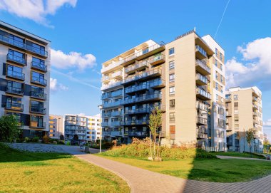 Daire modern ev ev konut karmaşık gayrimenkul açık