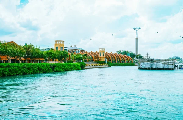 Lungomare a Singapore — Foto Stock