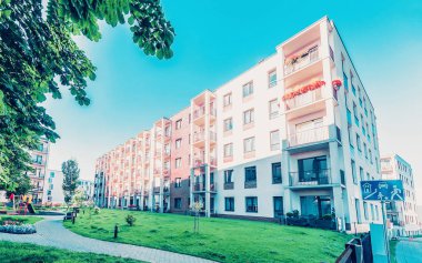 Eu Yeni apartman çocuk oyun alanı