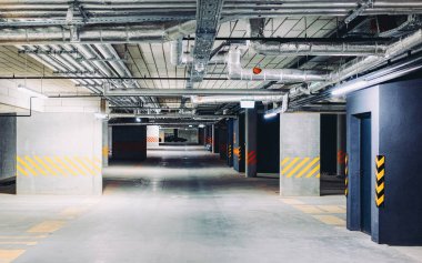 Modern daireavrupa yeraltı otopark