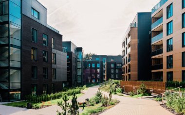 Avrupa Mimari konut apartman kompleksi