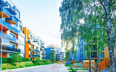 Eu Modern daire ev daire konut bina gayrimenkul açık