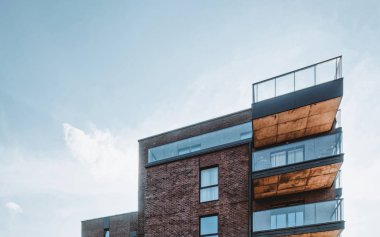 ab Modern cam mimari apartman
