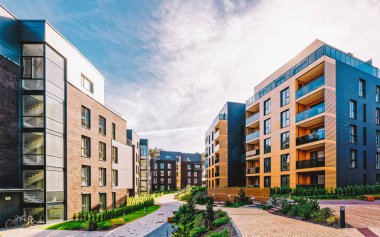 Ab Modern Avrupa apartman kompleksi