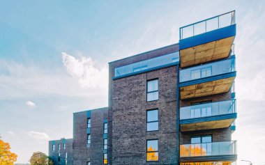 Ab Modern cam mimari apartman