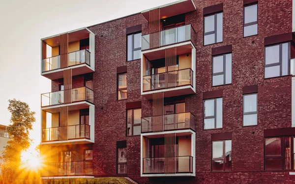 Eu Modern yeni daire ev gayrimenkul açık günbatımı