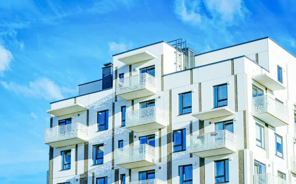 Eu Beyaz daire ev ev konut modern bina mimari alan