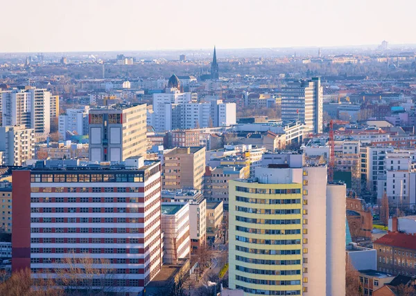 Flygbild på modern arkitektur i Potsdamer Platz Berlin — Stockfoto