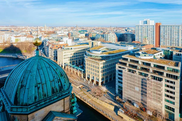 Вид на Берлин из центра Берлина — стоковое фото