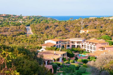 Modern konut kompleksi Porto Cervo lüks tatil