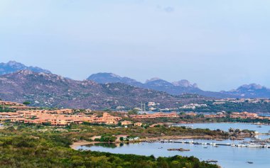 Costa Smeralda Golfo Aranci Peyzaj ve sahne