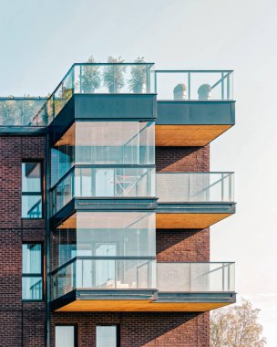 Modern mimarisi, apartmanın parçası