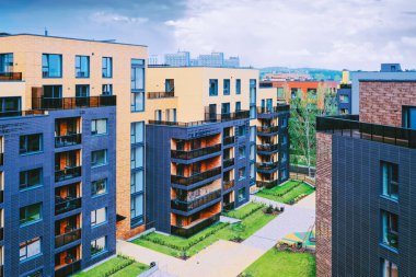 Modern mimari daire çeyrek