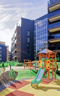 Modern Daire konut kompleksi, çocuk oyun alanı