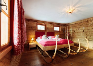 Pembe yatak odası Modern tasarım Iç