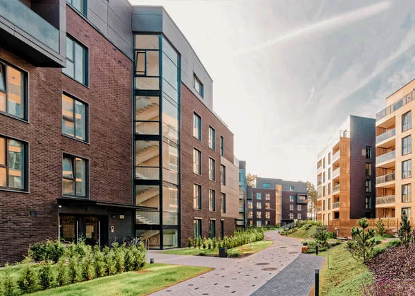 Modern Avrupa konut kompleksi