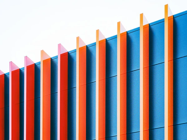 Modern kurumsal iş ofis binası gökdelen