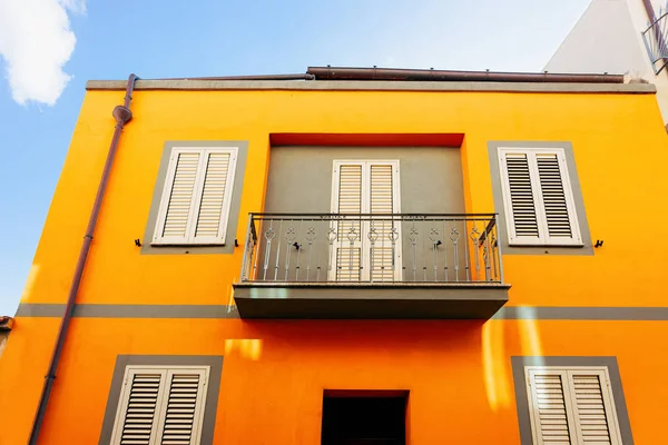 stock image Old Apartment house residential home architecture Olbia