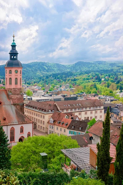 Colegiata Stiftskirche en Baden Baden de Baden Wurttemberg Alemania — Foto de Stock