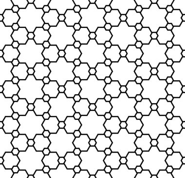 Dikişsiz basit geometrik desen
