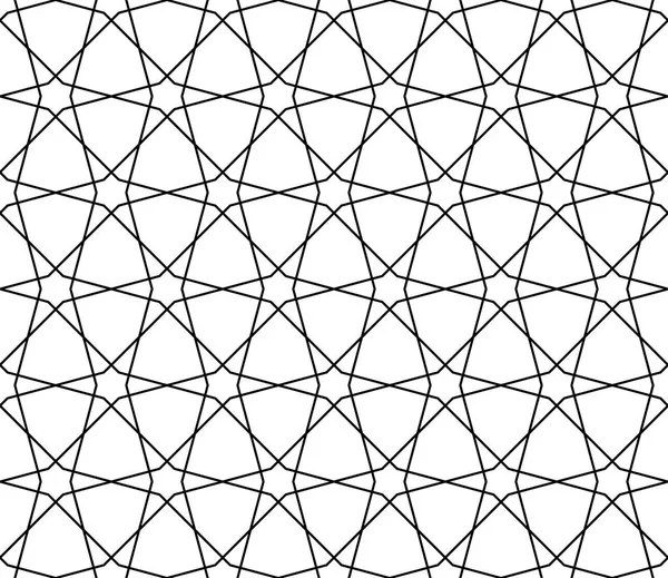 シームレスな幾何学的な飾りから成る 12 のコーナー — ストックベクタ