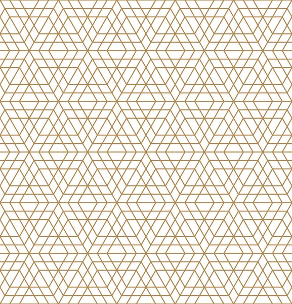 Арабический геометрический орнамент коричневого цвета. — стоковый вектор