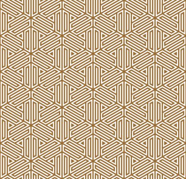 Seamless modeli Japon süs Kumiko dayalı