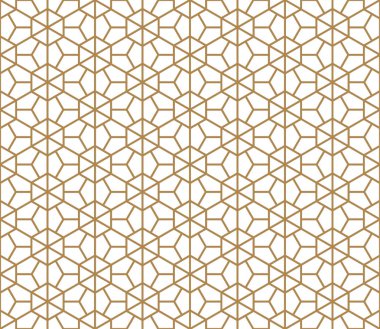 Seamless modeli Japon süs Kumiko dayalı