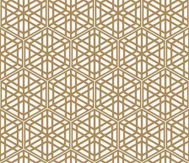 Seamless modeli Japon süs Kumiko dayalı