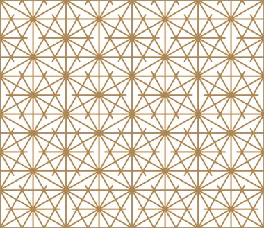 Dikişsiz desen Kumiko desenine göre