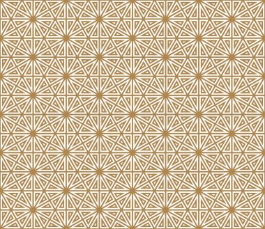 Seamless modeli Japon süs Kumiko dayalı