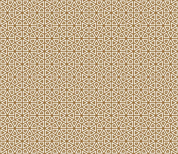 Seamless pattern based on Japanese ornament Kumiko — Free Stock Photo
