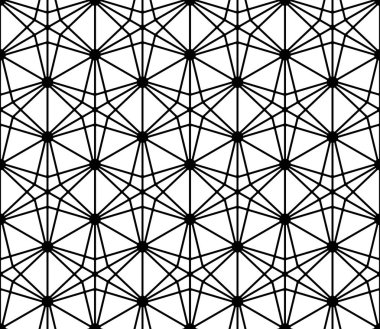 Sorunsuz geleneksel Japon Kumiko süsleme