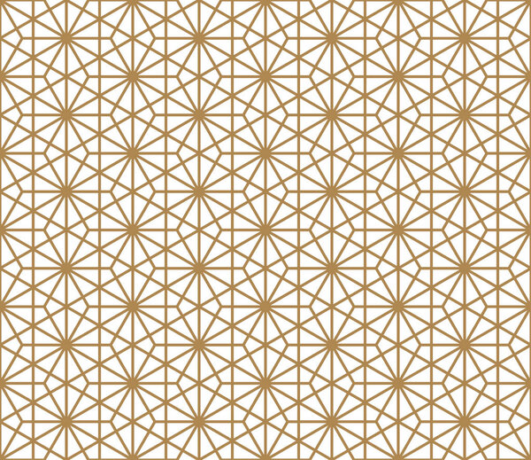 Seamless pattern based on Japanese ornament Kumiko