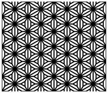 Sorunsuz geleneksel Japon Kumiko süsleme