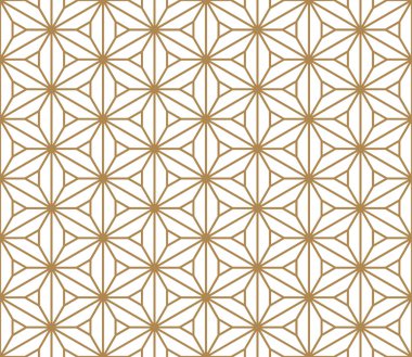 Seamless modeli Japon süs Kumiko dayalı