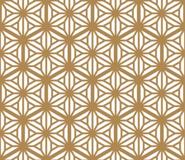 Seamless modeli Japon süs Kumiko dayalı