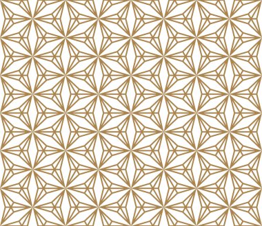 Seamless modeli Japon süs Kumiko dayalı