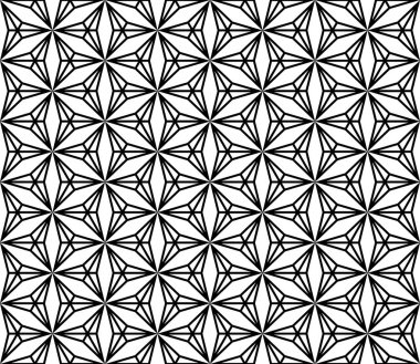 Kafes olmadan sorunsuz geleneksel Japon Kumiko ornamen