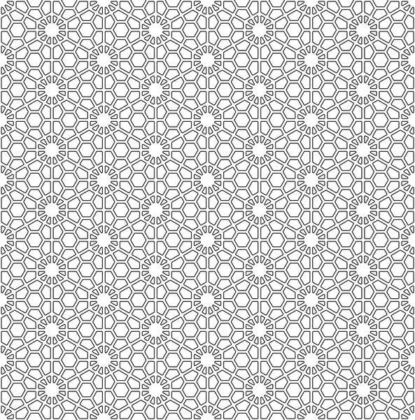 Kesintisiz geometrik model Japon süs Kumiko tabanlı